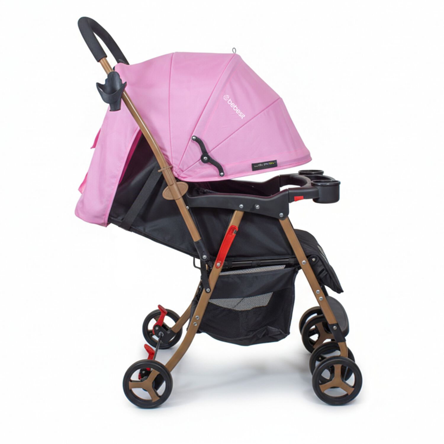 Coche Paseo Twister Gold Rosado image number 4.0